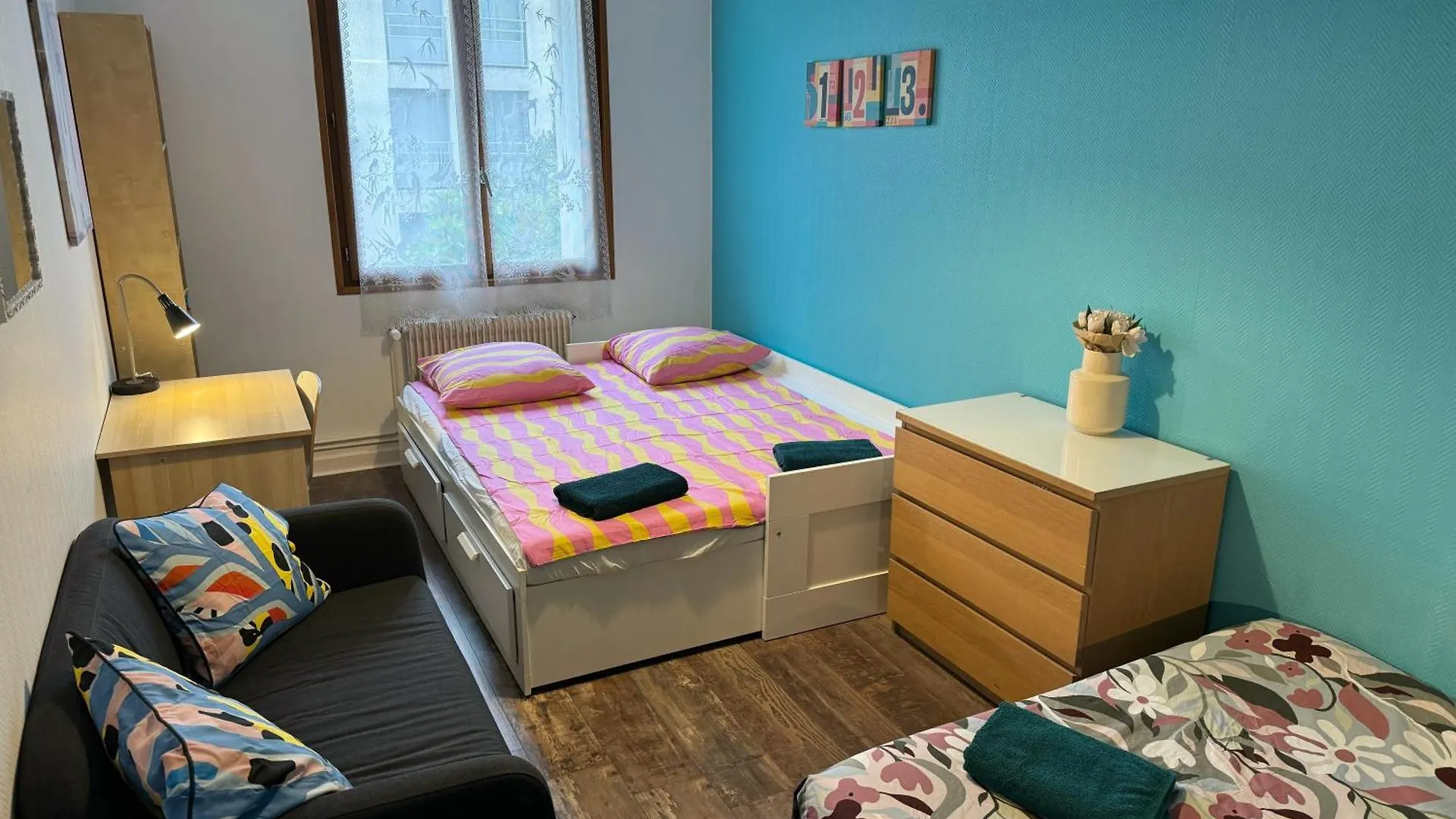 Apartment 09 Chic & Cosy Grand Appart 4 Pieces 75M2 Hypercentre Wifi Smart Tv Netflix Saint-Etienne